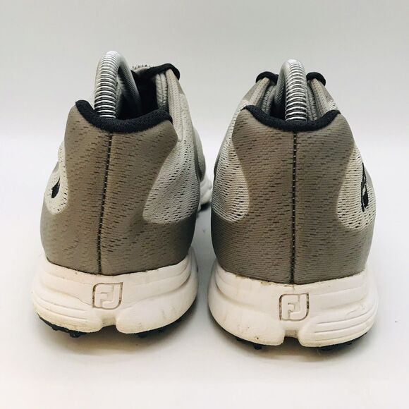 FootJoy Superlites XP Spikeless Golf Shoes Men's 9M Gray 58025 Lace Up Low Top - Picture 4 of 9